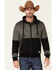 Image #1 - HOOey Men's Gray & Black Tech Fleece Zip-Front Jacket , Grey, hi-res