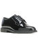 Image #1 - Bates Men's Sentry High Gloss Lace-Up Work Oxford Shoes - Round Toe, Black, hi-res