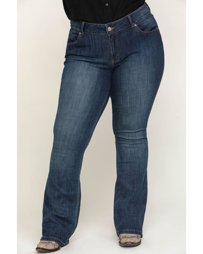 women's bootcut low rise jeans