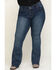 Image #2 - Wrangler Women's Mid Rise Bootcut Jeans - Plus, , hi-res