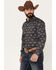 Ariat Men's Weldon Stretch Fitted Long Sleeve Button Down Shirt, Charcoal, hi-res