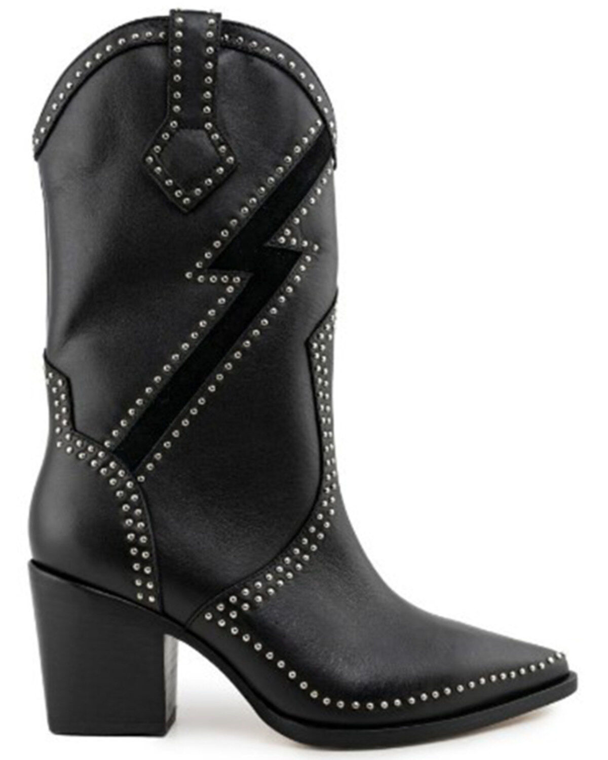 Image #1 - Dante Women's Freddie Western Boots - Round Toe, Black, hi-res