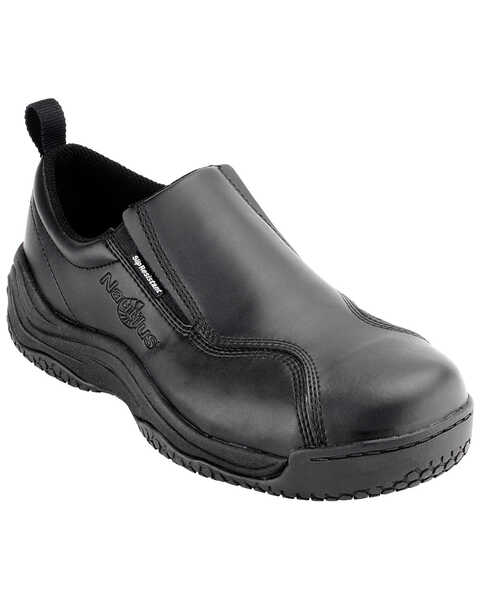 Image #1 - Nautilus Women's Composite Safety Toe Slip On Work Shoes, , hi-res