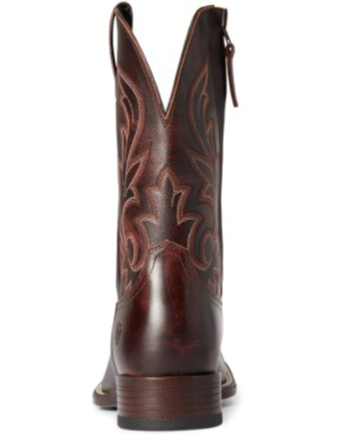 Image #3 - Ariat Men's Hand-Stained Slim Zip Ultra Western Performance Boot - Broad Square Toe, , hi-res