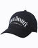 Image #1 - Jack Daniels Men's Performance Mesh Ball Cap, Black, hi-res