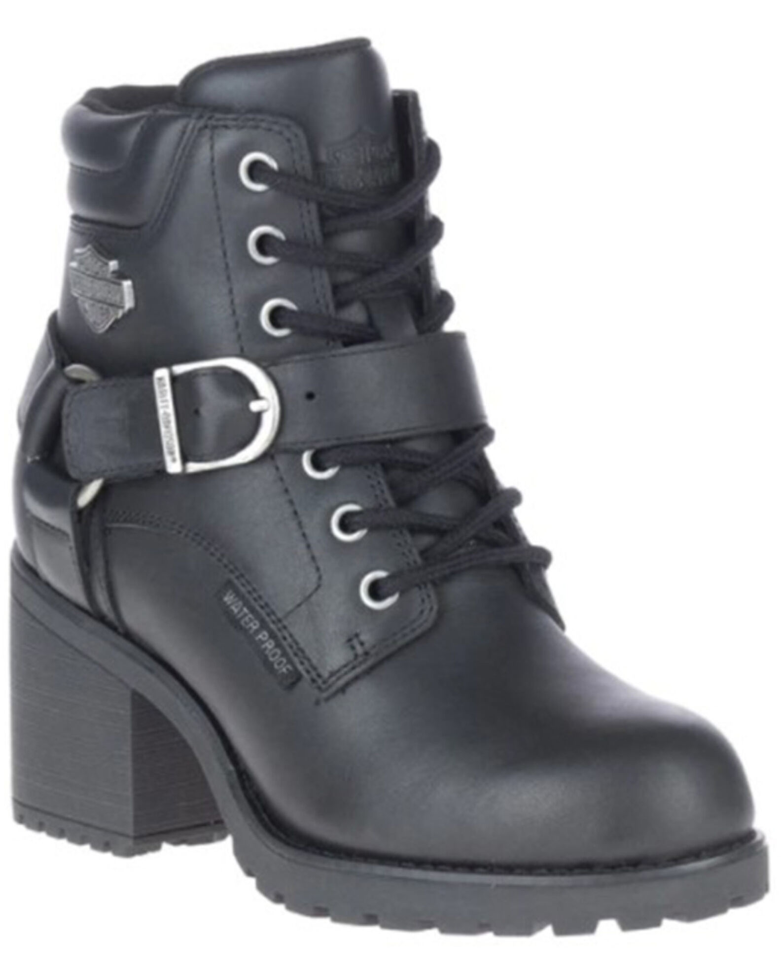 Harley Davidson Women s Howell Harness Lace Up Waterproof Leather