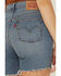 Image #4 - Levi's Women's 501® Dark Wash High Rise Mid Thigh Stretch Denim Shorts, Dark Wash, hi-res