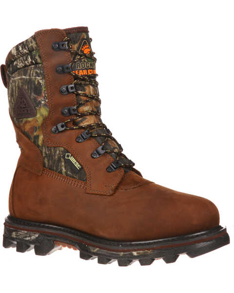 Rocky Men's Arctic Bear Claw 3D 10" Hiking & Hunting Boots, Brown, hi-res