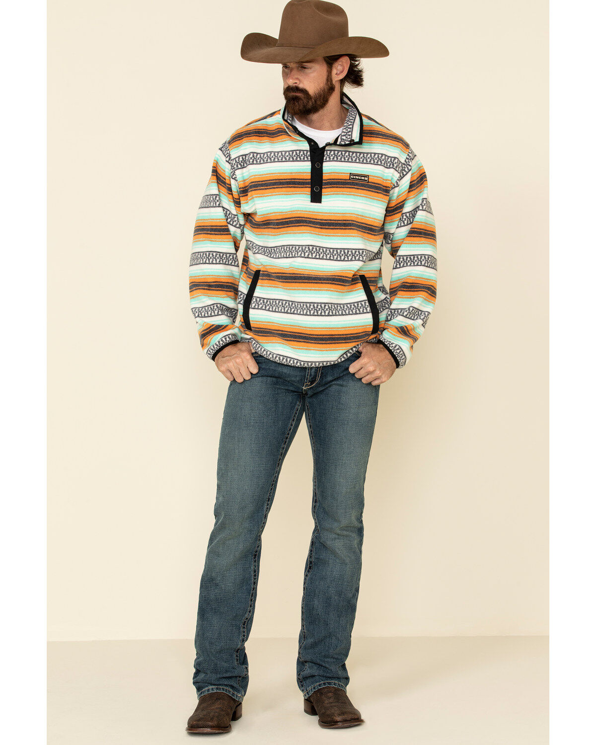 Cinch aztec sweater clearance