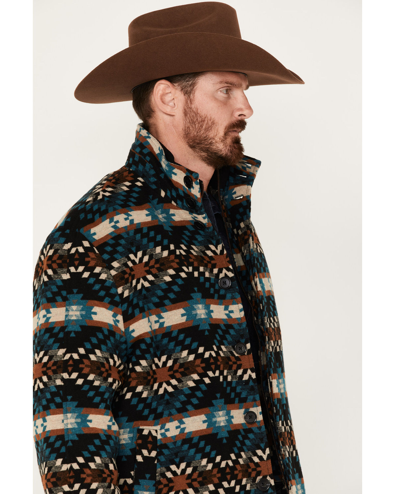 Cripple Creek Men s Navajo Blanket Zip Up Jacket Boot Barn