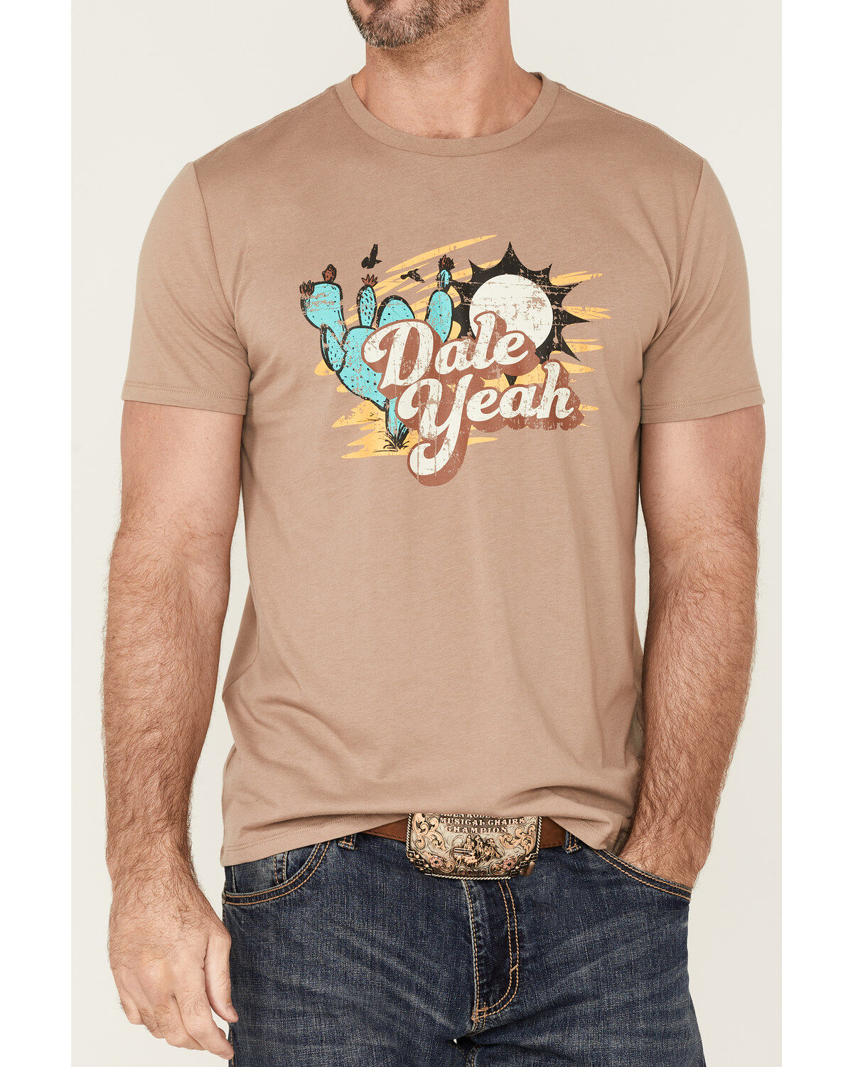 Image #3 - Dale Brisby Men's Dale Yeah Graphic Short Sleeve T-Shirt, , hi-res