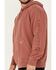 Image #3 - Carhartt Men's Midweight Relaxed Fit Graphic Hooded Sweatshirt, Maroon, hi-res