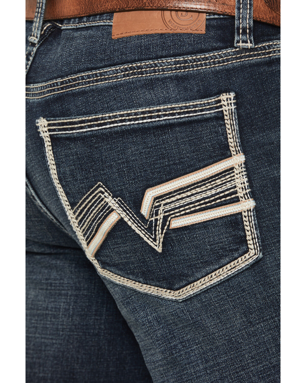 Image #2 - Cody James Men's Segundo Wash Duke Relaxed Bootcut Stretch Denim Jeans, Dark Wash, hi-res