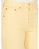 Image #2 - Levi's Women's 501 High Rise Straight Cropped Jeans, Yellow, hi-res