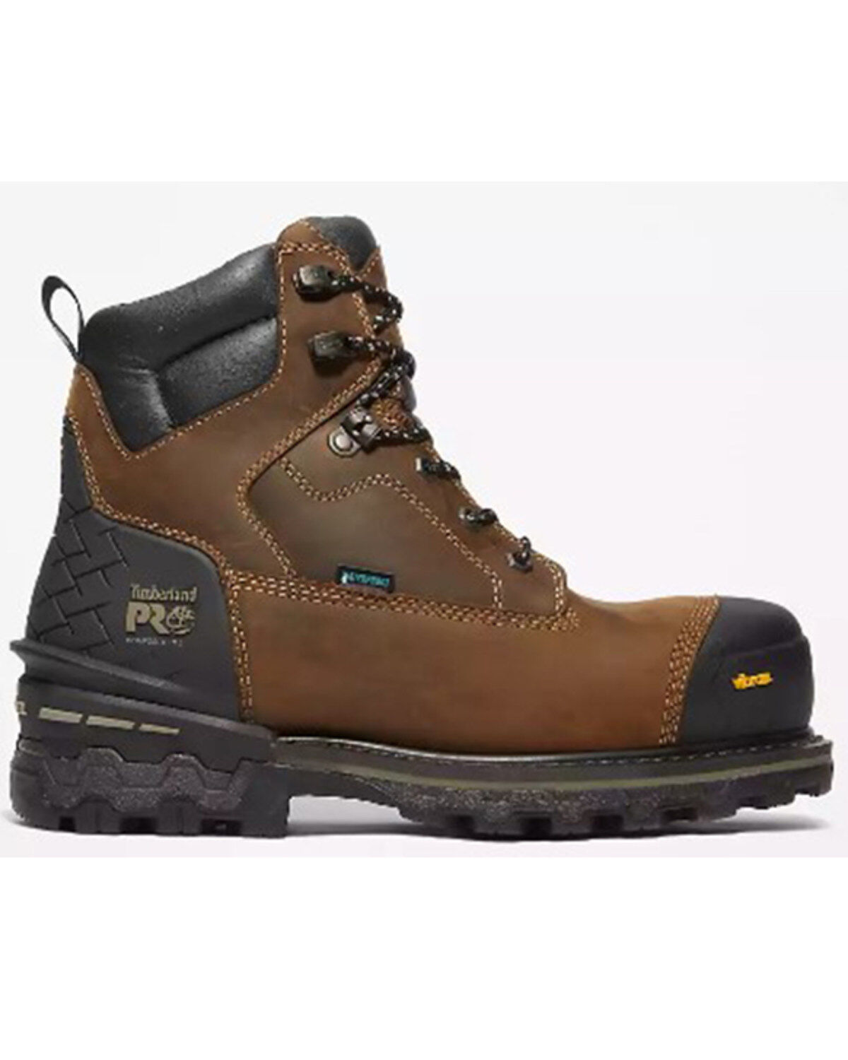 Image #2 - Timberland Pro Men's 6" Boondock HD Waterproof Work Boots - Composite Toe, Brown, hi-res