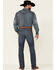 Image #4 - Cody James Men's Courtright Wash Jackson Slim Straight Stretch Denim Jeans, Blue, hi-res