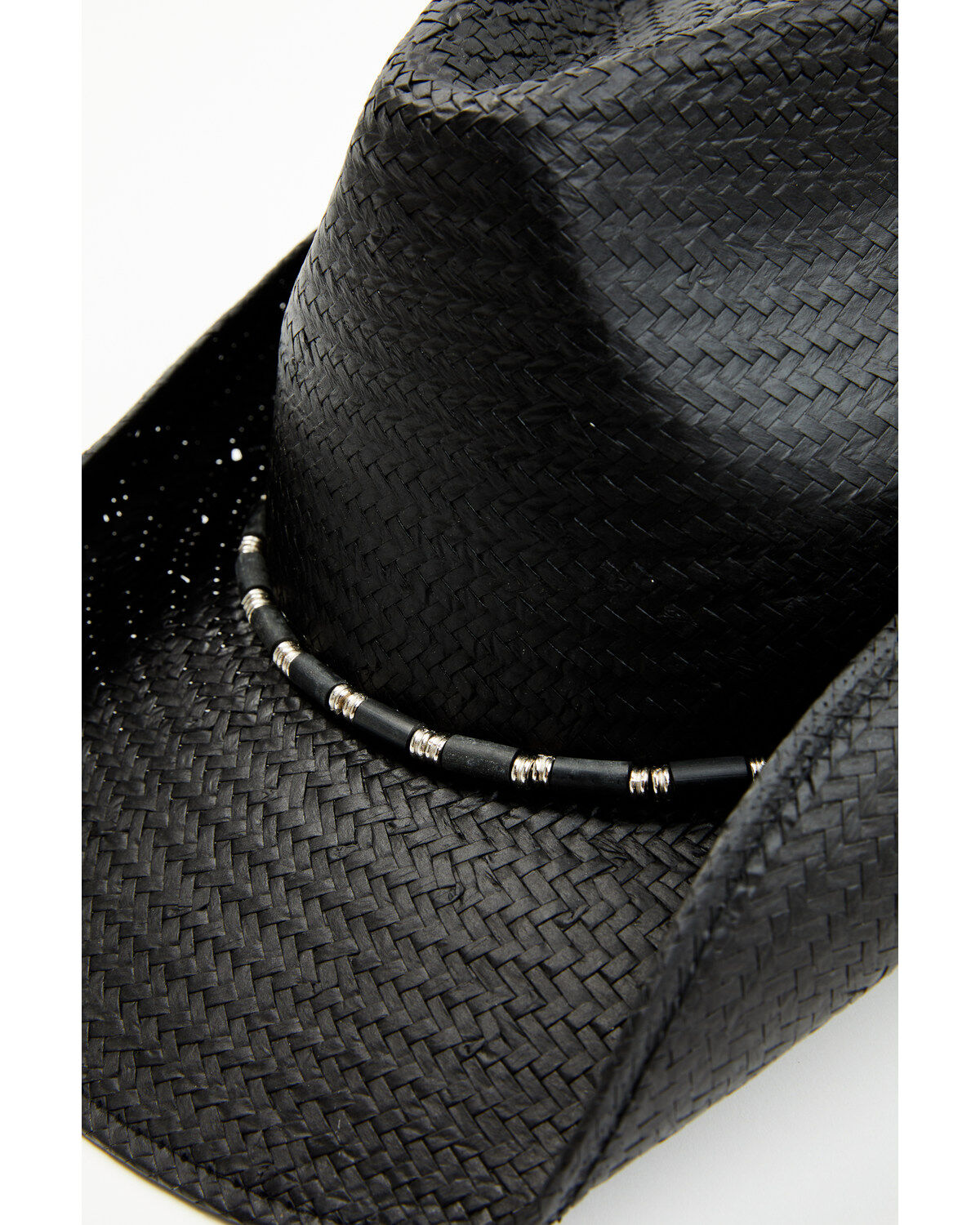 Image #2 - Cody James Jamboree Straw Cowboy Hat, Black, hi-res