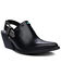 Image #1 - Golo Women's Billy Jean Buckle Western Mules - Snip Toe, Black, hi-res