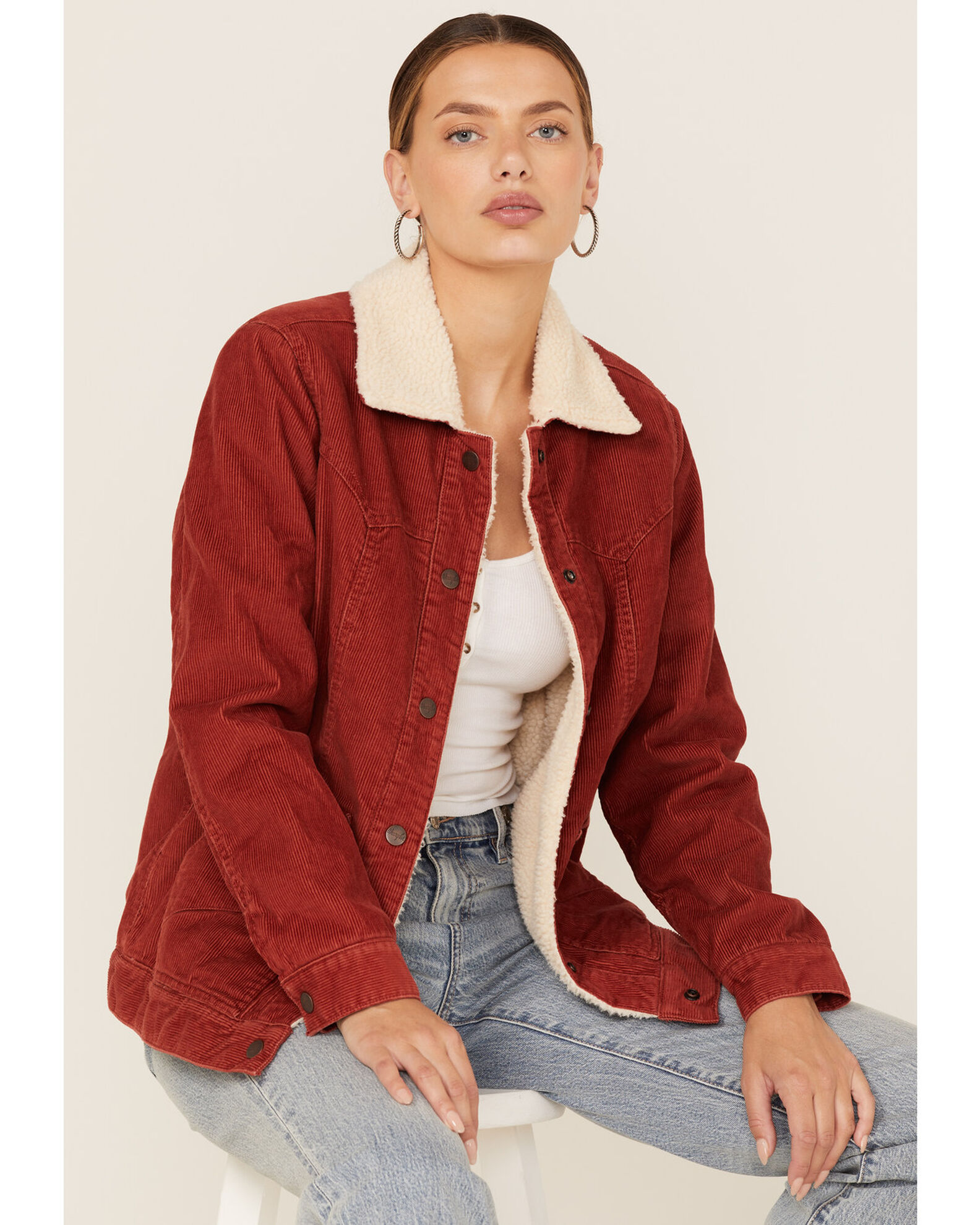 Wrangler sherpa jacket women's online