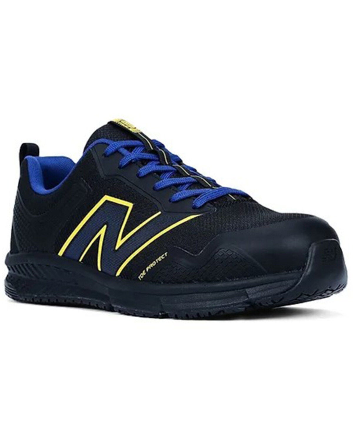 New Balance Men's Evolve Lace-Up Work Shoes - Alloy Toe, Black, hi-res