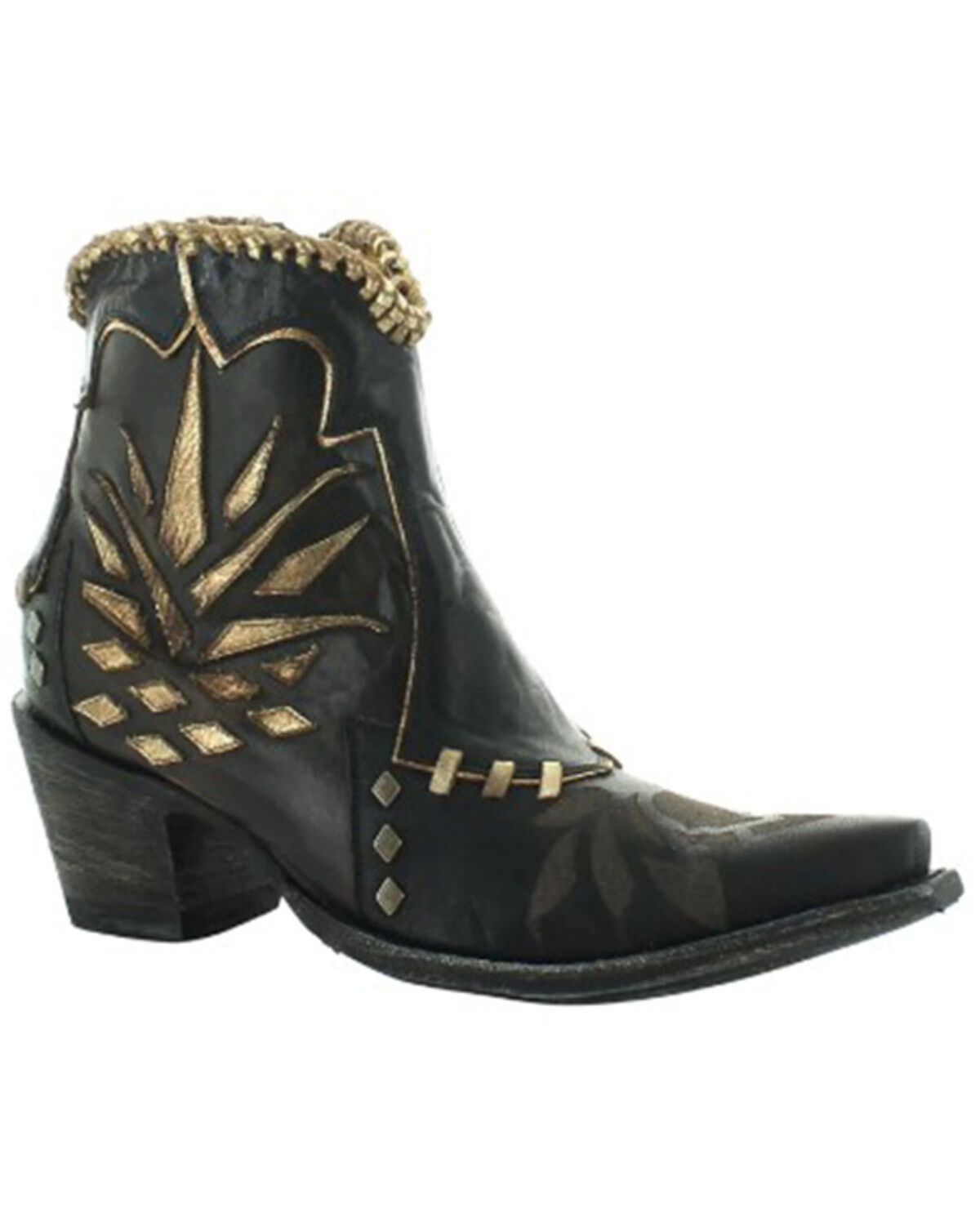Image #1 - Old Gringo Women's Mexcal Western Booties - Snip Toe, , hi-res