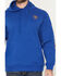 Image #3 - Ariat Men's Logo Hooded Sweatshirt, Royal Blue, hi-res