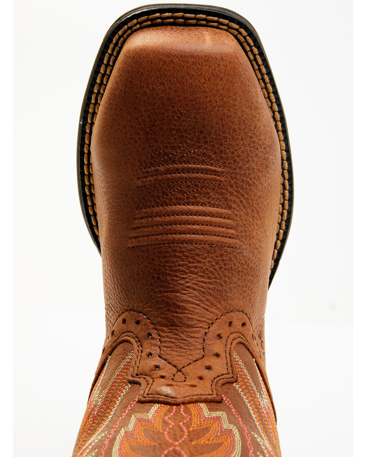 Image #6 - Shyanne Women's Drifting Western Work Boots - Composite Toe, Brown, hi-res