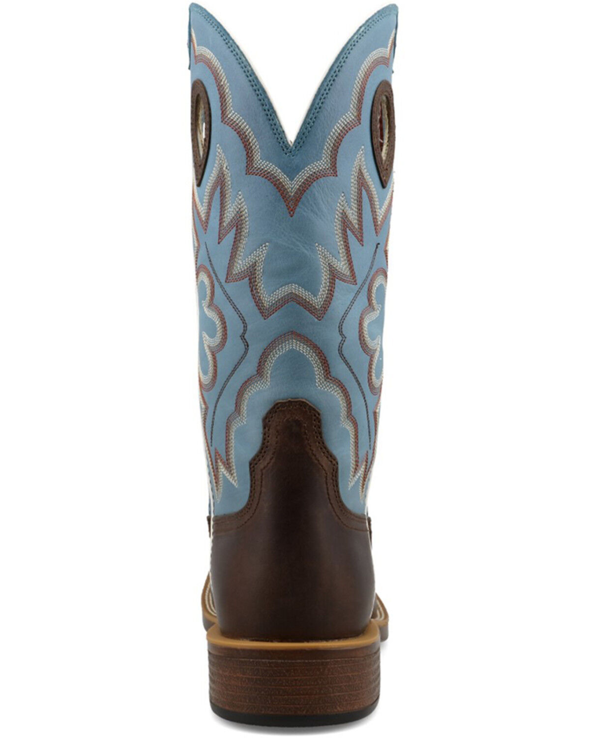 Image #5 - Twisted X Men's Top Hand Tall Western Boots - Broad Square Toe, Dark Brown, hi-res