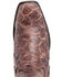 Image #6 - Cody James Men's Coffee Shiny Exotic Pirarucu Western Boots - Square Toe, , hi-res