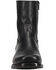 Image #5 - Frye Men's Campus Inside Zip Ankle Boots - Round Toe, Black, hi-res