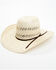 Image #1 - Rodeo King Ramie 25X Straw Cowboy Hat, Natural, hi-res