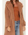Image #3 - Becca Women's Sherpa Button Up Coat, Oatmeal, hi-res