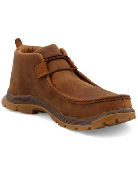 Image #1 - Twisted X Men's Outdoor Saddle Casual Shoes - Moc Toe, Brown, hi-res