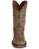 Image #4 - Rocky Men's Long Range Steel Toe Western Boots, Coffee, hi-res