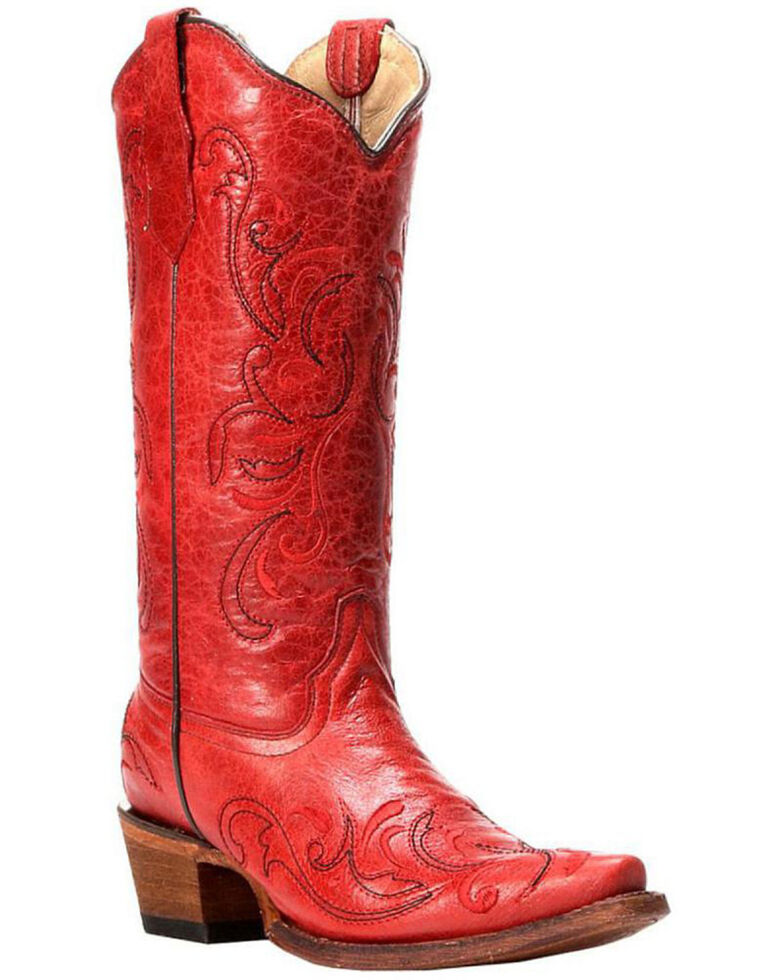 Circle G by Corral Women's Embroidery Snip Toe Western Boots | Boot Barn