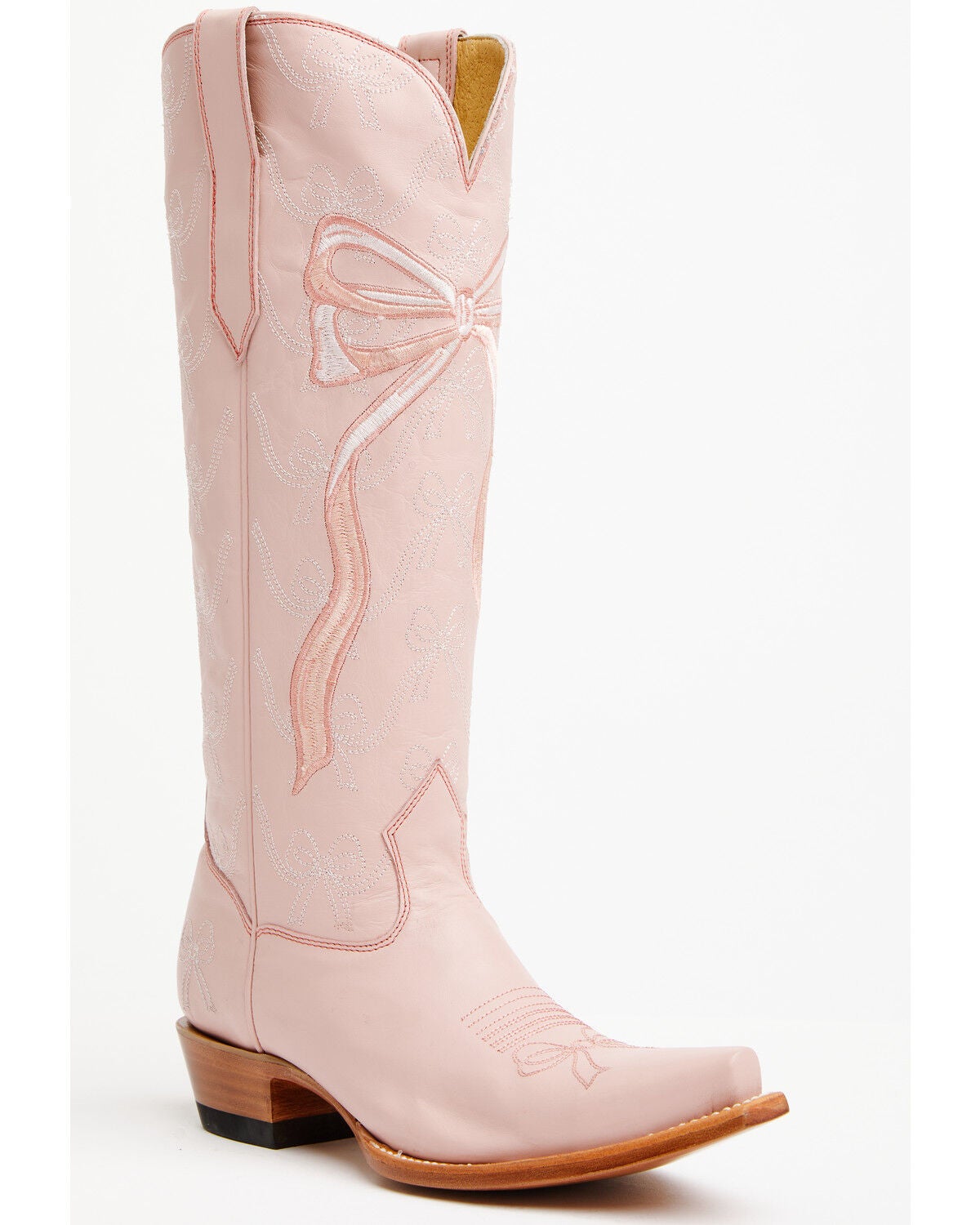 Image #1 - Yippee Ki Yay by Old Gringo Women's Super Shy Western Boots - Snip Toe, Pink, hi-res