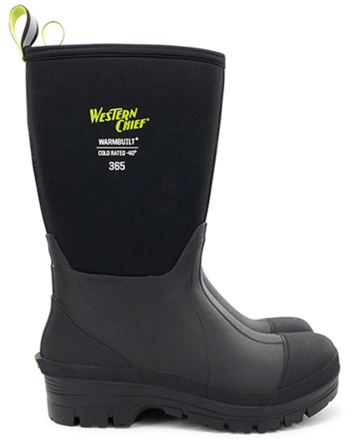 Image #2 - Western Chief Women's 365 Neoprene Cold Weather Boots - Round Toe, Black, hi-res