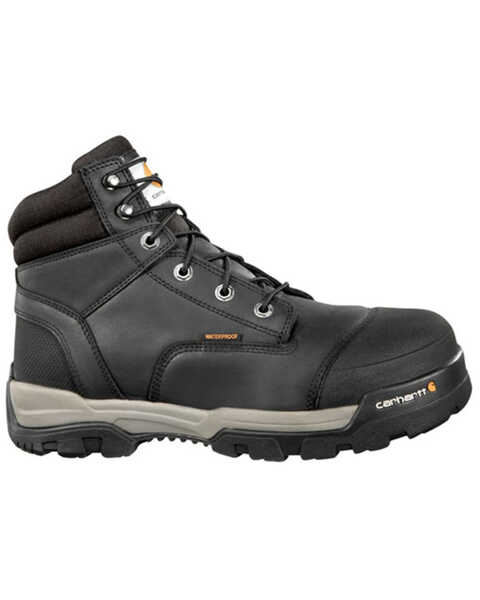 Carhartt Men's Ground Force 6" Work Boots - Composite Toe, Black, hi-res