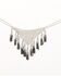Image #2 - Lainey Wilson Women's Tassel Frontal Necklace, Silver, hi-res