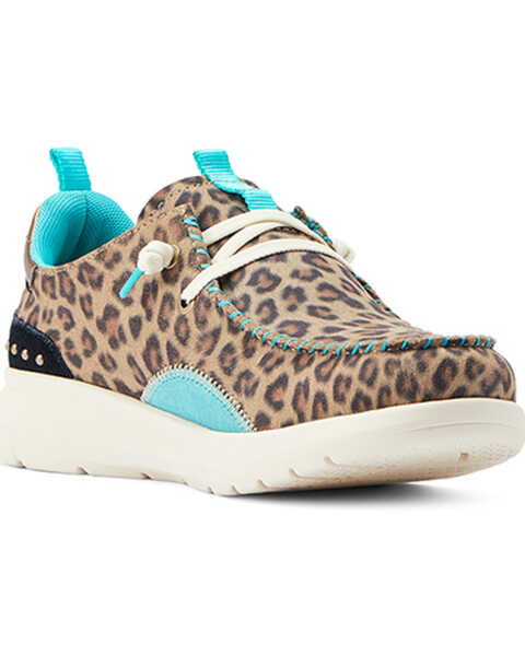 Ariat Women's Hilo Casual Shoes - Moc Toe , Leopard, hi-res