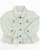 Urban Republic Infant Girls' Light Wash Denim Ruffle Jacket, Light Wash, hi-res