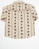 Image #3 - Cowboy Hardware Toddler Boys' Barbed Roper Long Sleeve Snap Stretch Western Shirt, Tan, hi-res