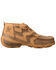 Twisted X Boys' Chukka Driving Shoes - Moc Toe, Brown, hi-res
