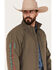 Image #2 - Ariat Men's Logo 2.0 Softshell Jacket, Brown, hi-res