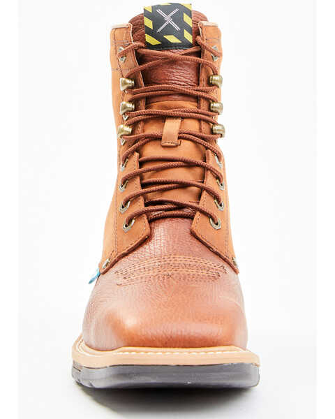 Image #7 - Twisted X Men's Lite Waterproof Work Shoes, Oiled Rust, hi-res