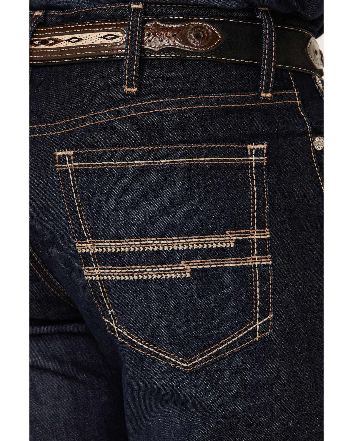 Product Name:  Cinch Men's White Label Dark Wash Relaxed Straight Rigid Denim Jeans