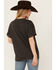 Image #4 - Girl Dangerous Women's Running Horses Short Sleeve Graphic Tee, Grey, hi-res