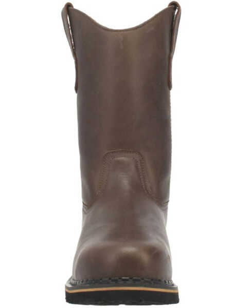 Laredo Men's Rake Western Work Boots - Soft Toe, Brown, hi-res