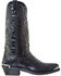Image #6 - Laredo Men's McComb Western Boots - Round Toe, Black, hi-res