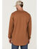 Hawx Men's FR Logo Long Sleeve Work T-Shirt - Big, Russett, hi-res